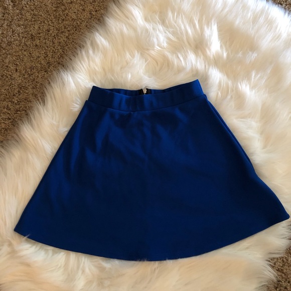 ~B Jewel~ Blue A line skirt size XS - Picture 4 of 6